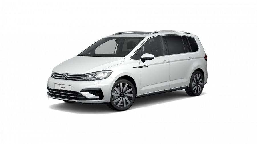 Volkswagen Touran, Touran HL R-Line 2,0 TDI 7DSG EVO, barva bílá