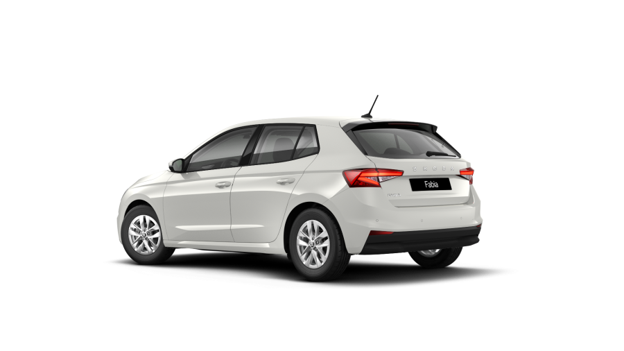 Škoda Fabia, 1,0 MPI 59 kW 5-stup. mech., barva bílá