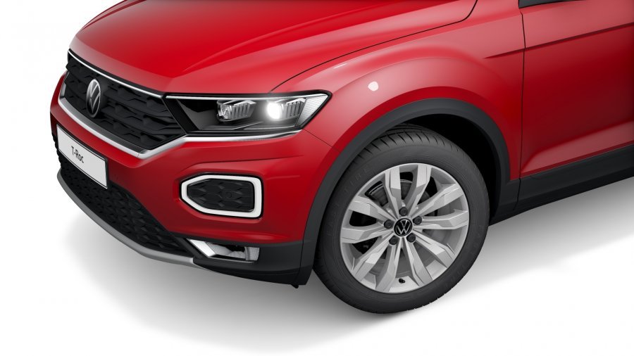 Volkswagen T-Roc, T-Roc Design 1,5 TSI ACT 6G, barva červená