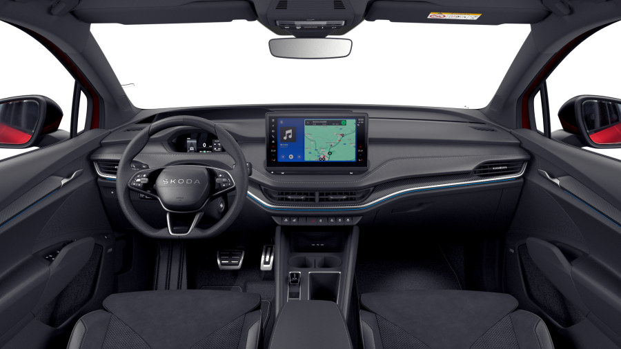 Škoda Elroq, 85x (82 kWh) 220 kW 1° převodovka 4x4, barva červená