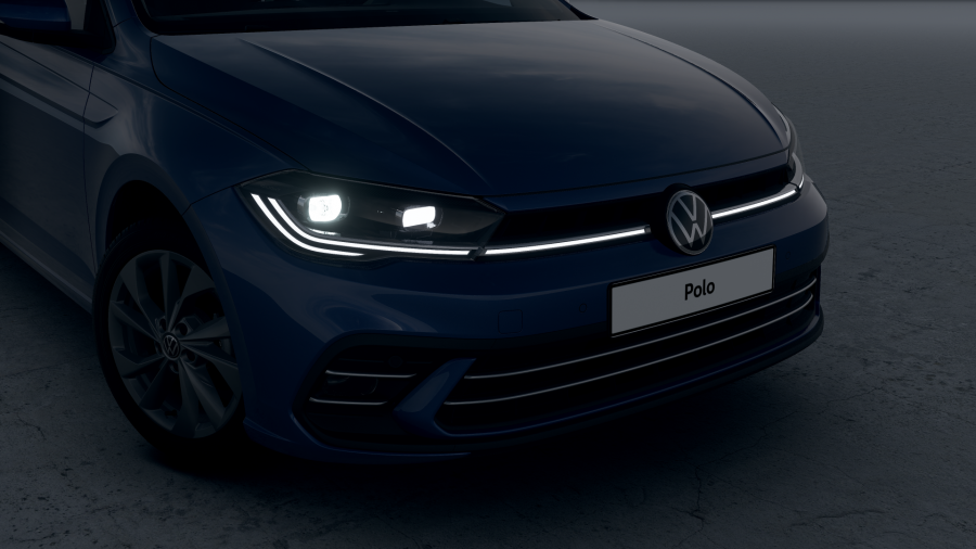 Volkswagen Polo, Polo Style 1,0 TSI 5G, barva modrá