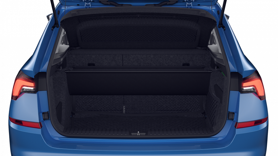 Škoda Kamiq, 1,0 TSI 70 kW 5-stup. mech., barva modrá