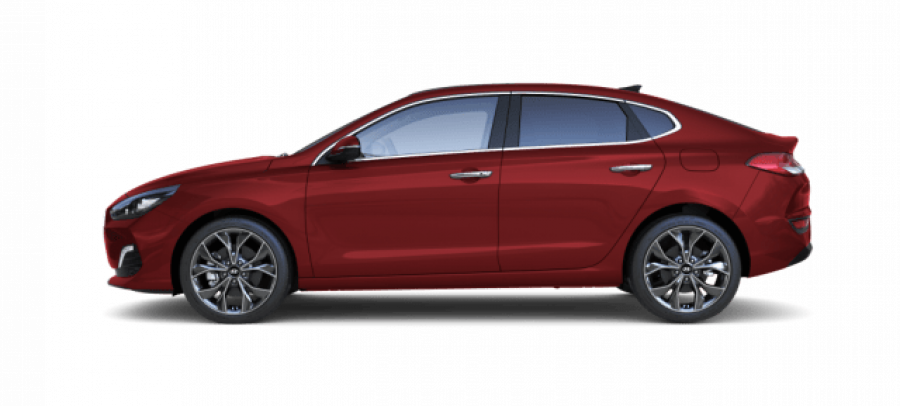Hyundai i30, 1,4 T-GDI 103 kW (95 NAT) 6 st. man, barva červená