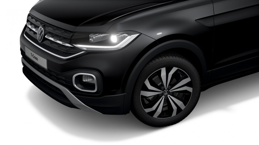 Volkswagen T-Cross, T-Cross Style 1,0 TSI 81 kW 7DSG, barva černá