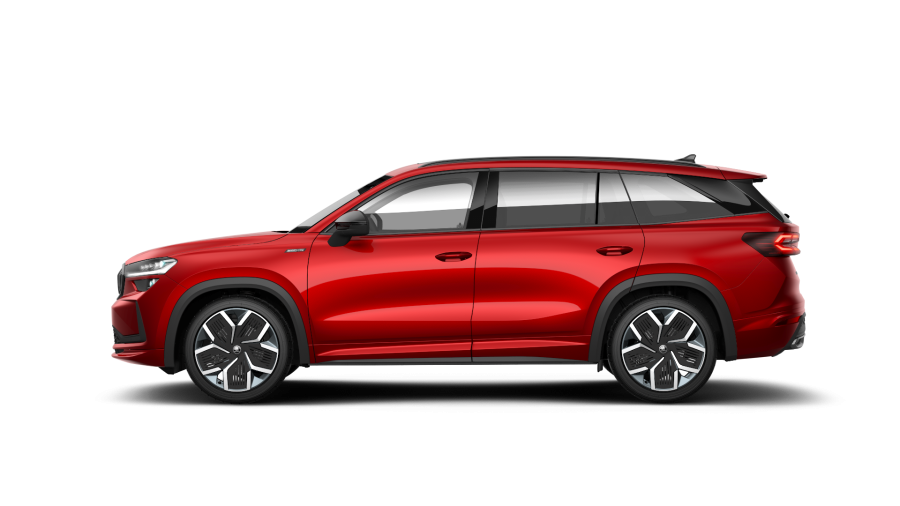 Škoda Kodiaq, 2,0 TDI 142 kW 7-stup. automat. 4x4, barva červená
