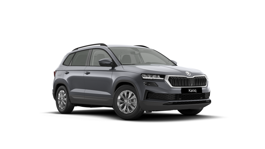Škoda Karoq, 2,0 TDI 110 kW 7° automatická DSG 4x4, barva šedá