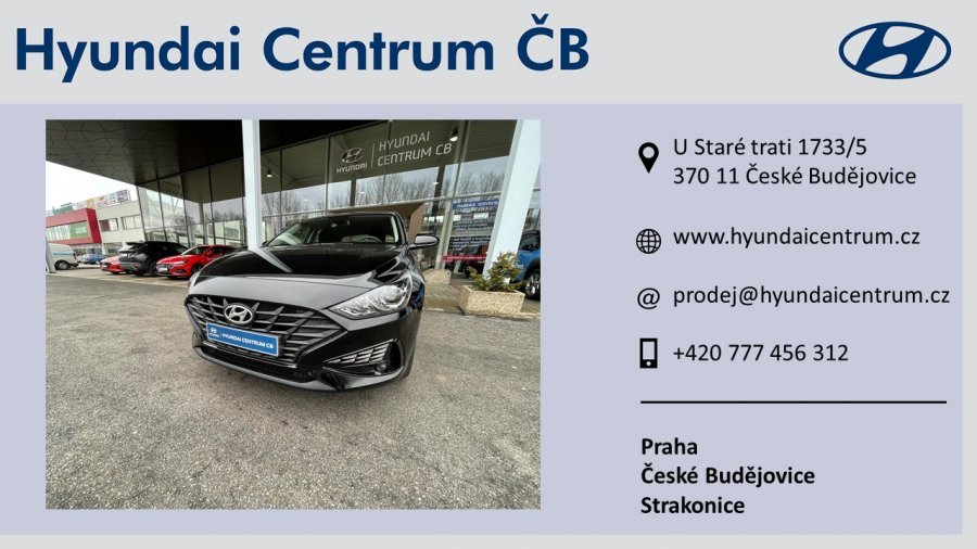 Hyundai i30, 1,5i CVVT 81 kW (95 NAT) 6 st. man, barva černá