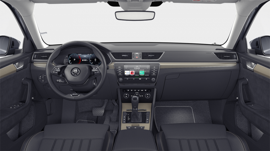 Škoda Superb, 2,0 TDI 147 kW 7-stup. automat., barva šedá