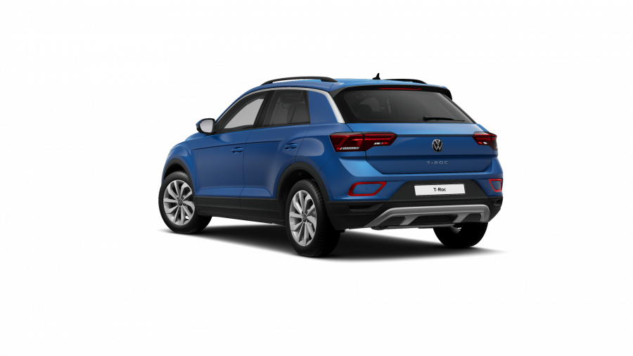 Volkswagen T-Roc, T-Roc Life 1,0 TSI 81kW 6G, barva modrá