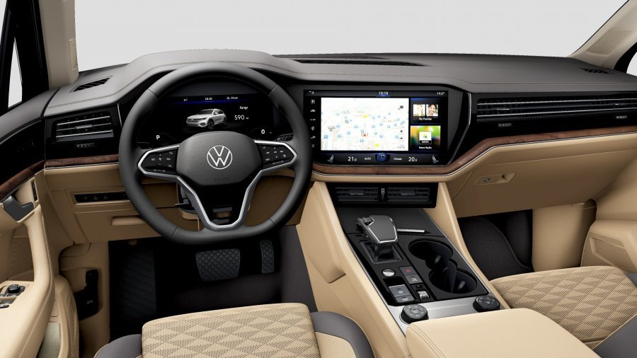 Volkswagen Touareg, Touareg Atmosphere V6 3,0 TDI 4MOT 8TT, barva béžová