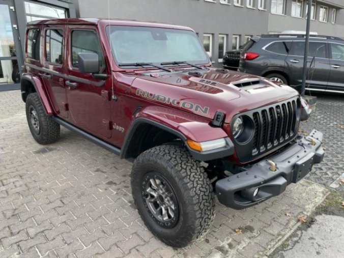 Jeep Wrangler, Unlimited Rubicon 392, barva červená