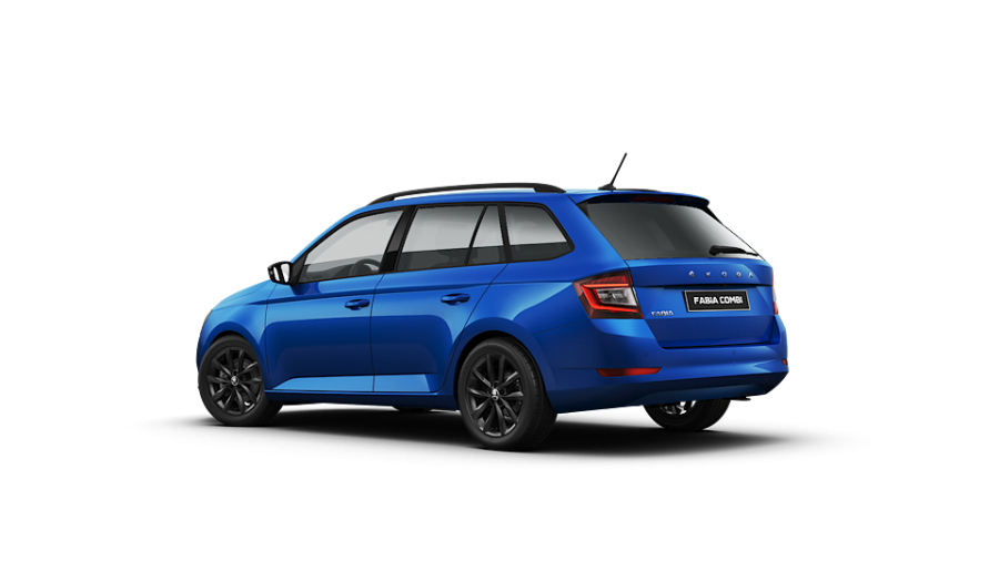 Škoda Fabia, 1,0 TSI 70 kW 5-stup. mech., barva modrá