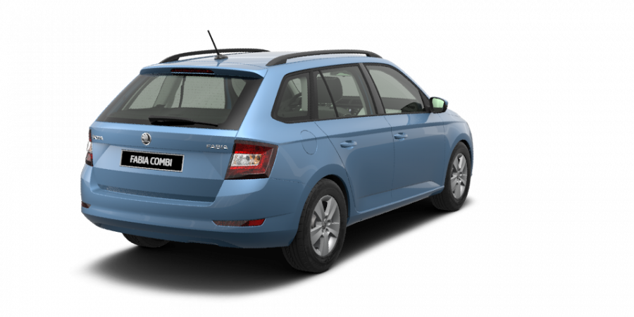 Škoda Fabia, 1,0 TSI 81 kW 6-stup. mech., barva modrá