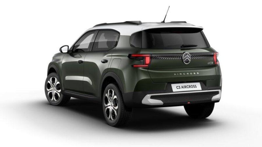 Citroën C3 Aircross, PLUS Turbo 100 MAN6, barva zelená