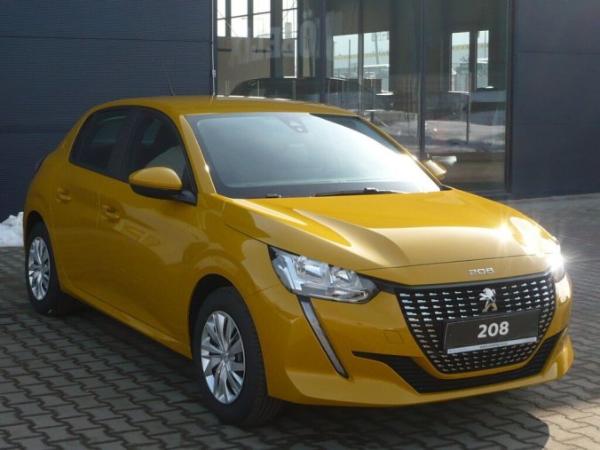 Peugeot 208, ACTIVE 1,2PureTech 75k HOTOVOST, barva žlutá