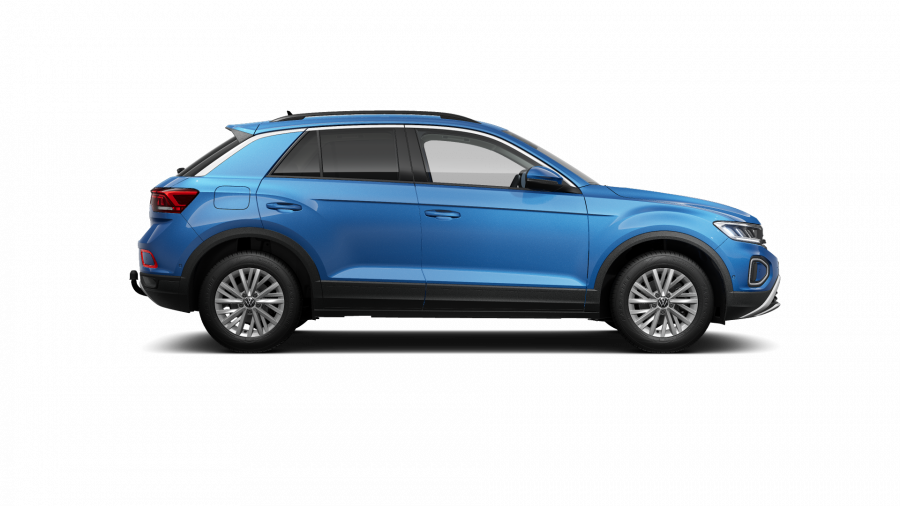 Volkswagen T-Roc, T-Roc Life 1,5 TSI 110 kW 7DSG, barva modrá