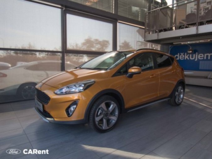 Ford Fiesta, 1.0 EcoBoost, barva žlutá