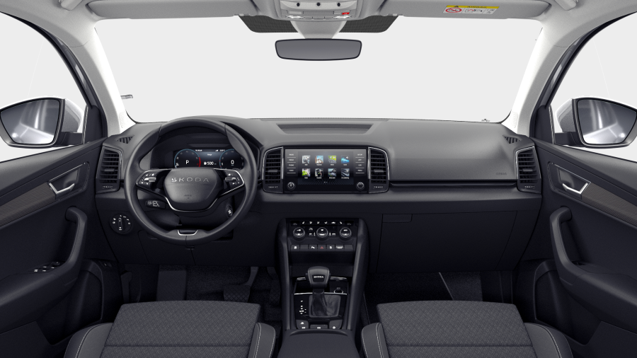 Škoda Karoq, 1,5 TSI 110 kW 7° automatická DSG, barva stříbrná