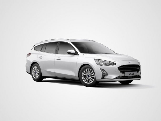 Ford Focus, kombi, Titanium Kombi 1,5 EcoBlue 88 kW / 120 k, barva bílá