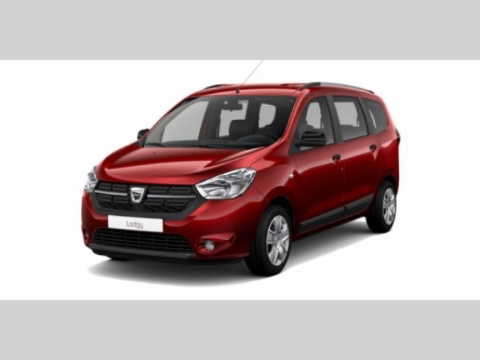 Dacia Lodgy, Blue dCi 95 Arctica 5 míst, barva červená