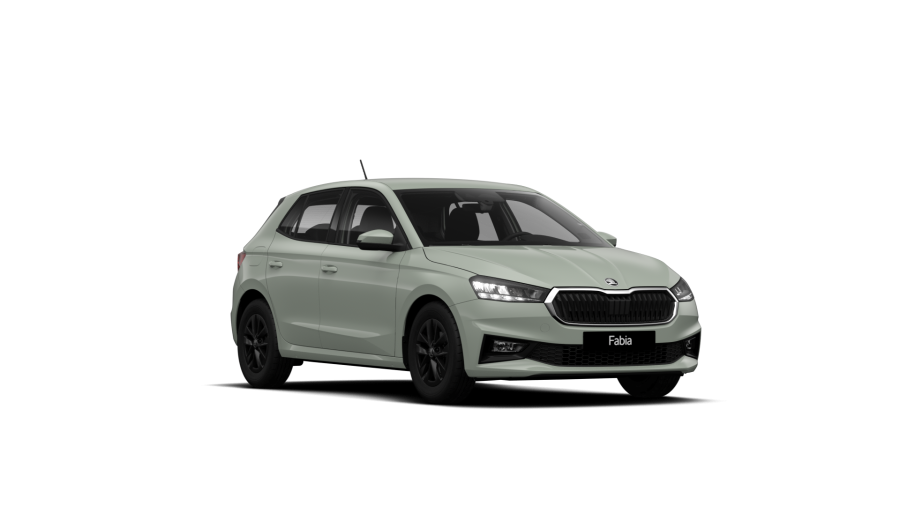 Škoda Fabia, 1,0 MPI 59 kW 5-stup. mech., barva zelená