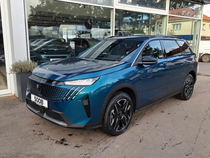 Peugeot 5008, Peugeot 5008 ALLURE Hybrid 136 e-DCS6, barva modrá