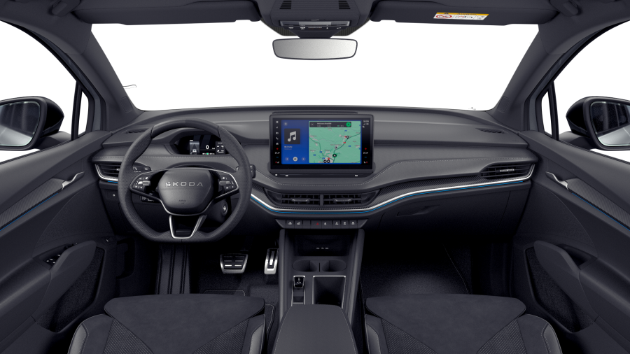 Škoda Elroq, 82 kWh 210 kW 1° převodovka, barva stříbrná