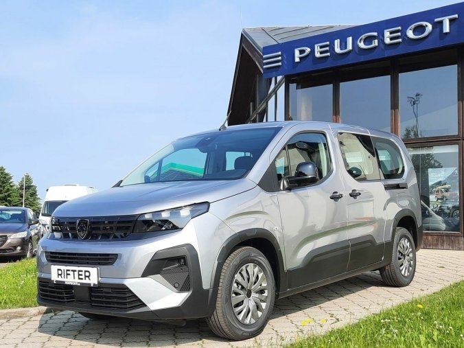 Peugeot Rifter, Peugeot Rifter LONG ALLURE 1,5 BHDi 130k EAT8, barva šedá