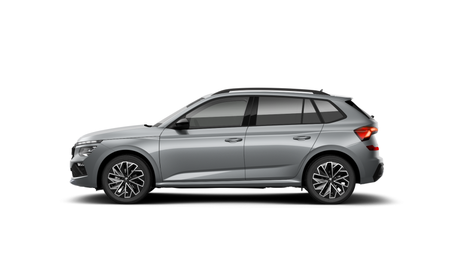 Škoda Kamiq, 1,5 TSI 110 kW 7-stup. automat., barva stříbrná