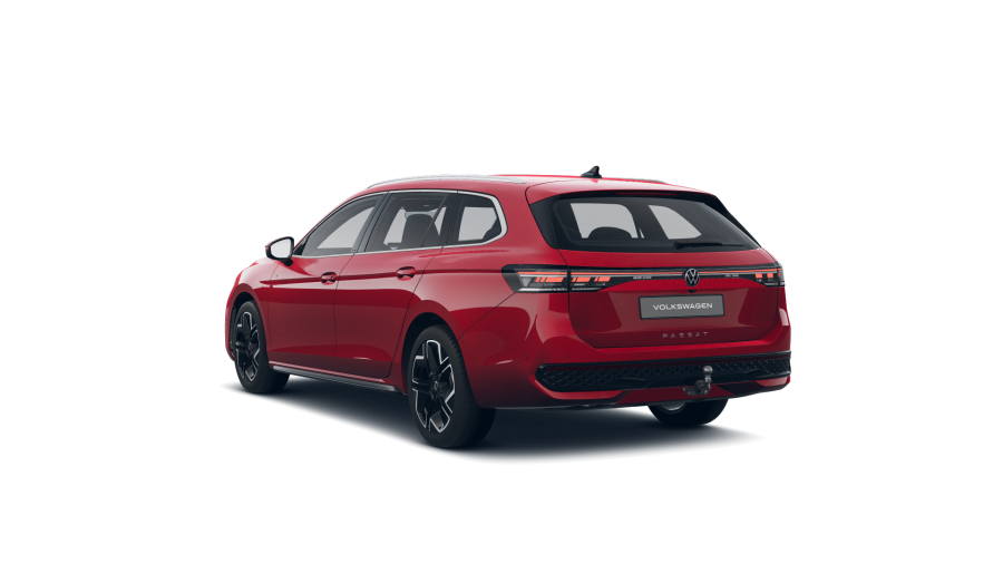 Volkswagen Passat, Passat R-Line 2,0 TDI 110 kW, barva červená