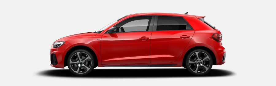 Audi A1, A1 Sportback S line 30 TFSI 81 kW, barva červená