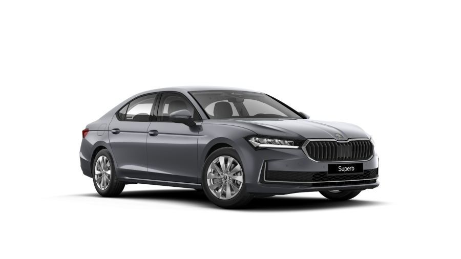 Škoda Superb, 1,5 TSI m-HEV 110 kW 7-stup. automat., barva šedá