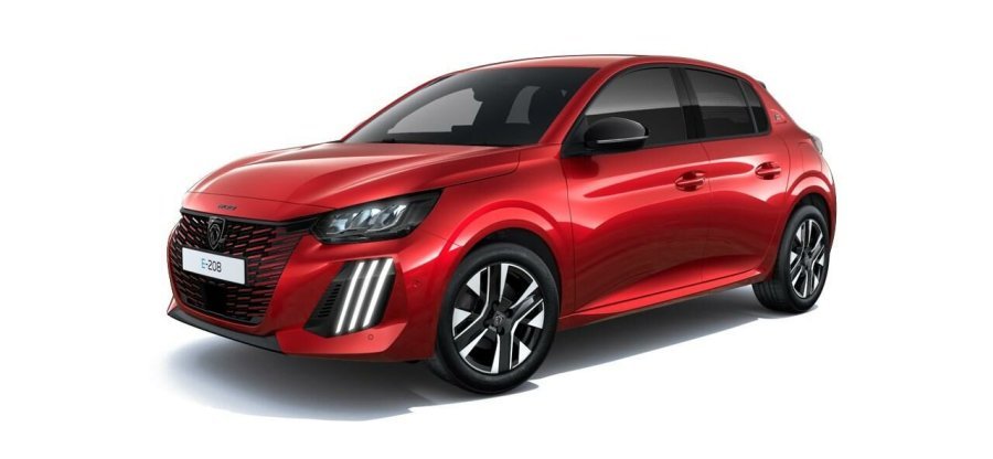 Peugeot 208, Peugeot 208 ALLURE Hybrid 110 e-DCS6, barva červená