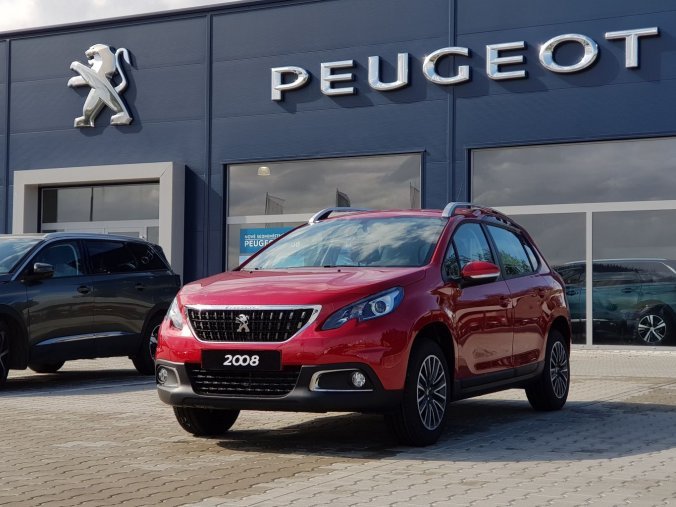 Peugeot 2008, ACTIVE 1.2 PureTech 82 S&S MAN5, barva červená