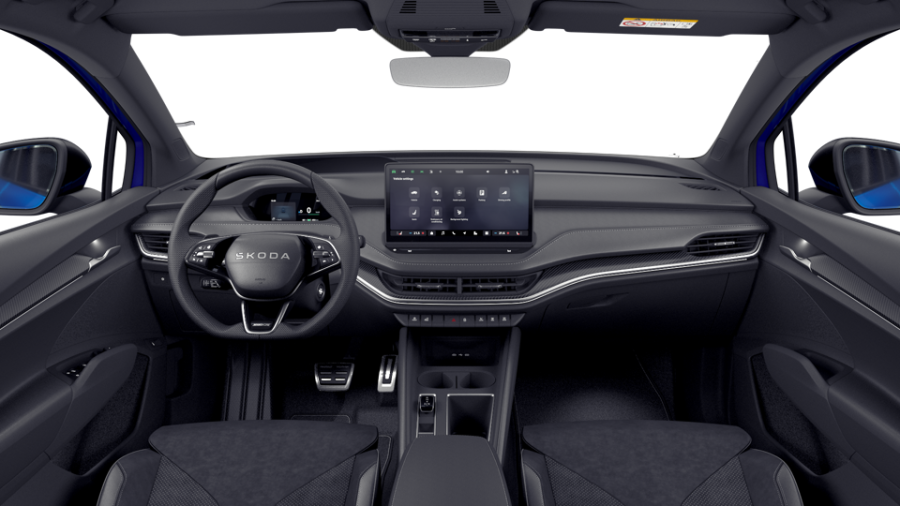 Škoda Elroq, 63 kWh 1° převodovka, barva modrá