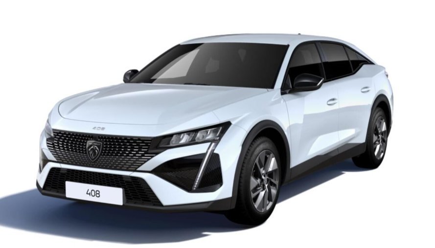 Peugeot 408, Peugeot 408 ALLURE Hybrid 145 e-DCS6, barva bílá