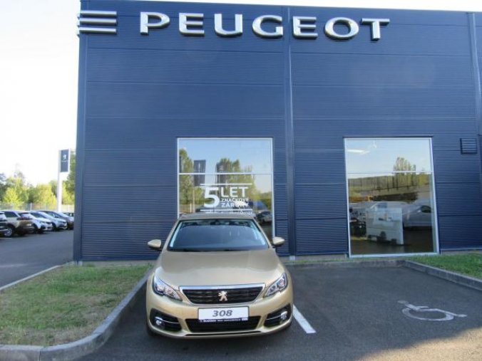 Peugeot 308, ACTIVE 1,2 PureTech 130k MAN6, barva zlatá
