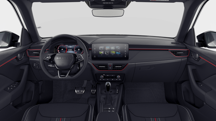 Škoda Kamiq, 1,5 TSI 110 kW 7-stup. automat., barva bílá