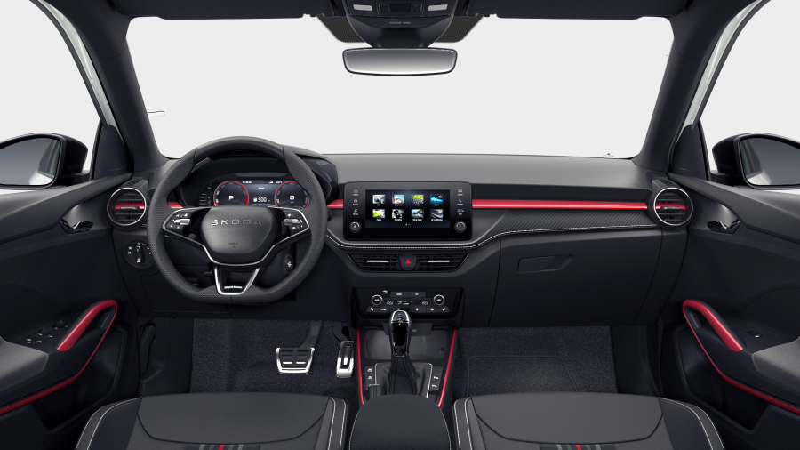 Škoda Fabia, 1,0 TSI 85 kW 7° automatická DSG, barva bílá