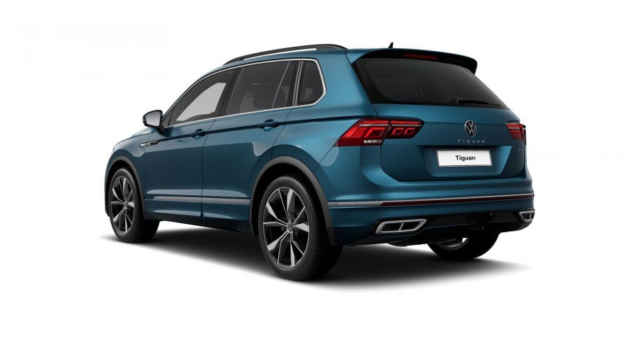 Volkswagen Tiguan, Tiguan R-Line 2,0 TDI 110 kW 4M 7DSG, barva modrá