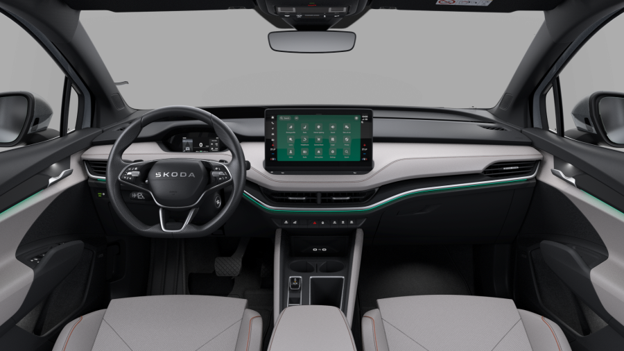Škoda Elroq, 82 kWh 210 kW 1° převodovka, barva stříbrná