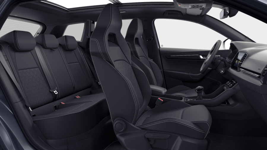 Škoda Karoq, 2,0 TSI 140 kW 7° automatická DSG 4x4, barva šedá