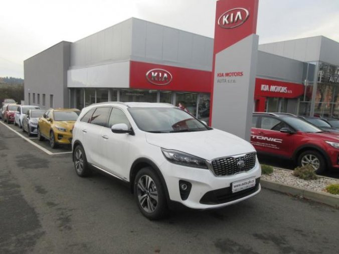 Kia Sorento, 2,2 CRDi 4x4 8A/T PREMIUM LEAT, barva bílá