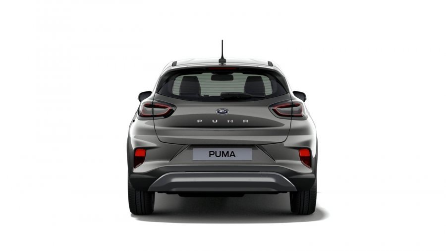 Ford Puma, Titanium Design, 5dveřová, 1.0 EcoBoost Hybrid (mHEV) 92 kW/125 k, 7st. Powershift, barva šedá