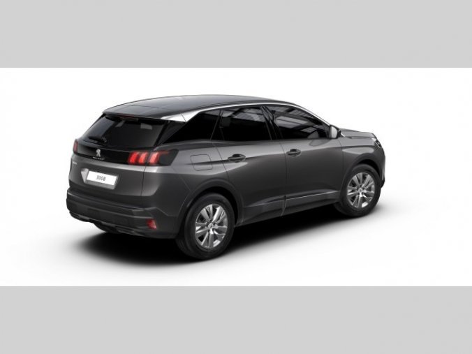 Peugeot 3008, Active P.1.5 BHDi 130k MAN6, barva šedá