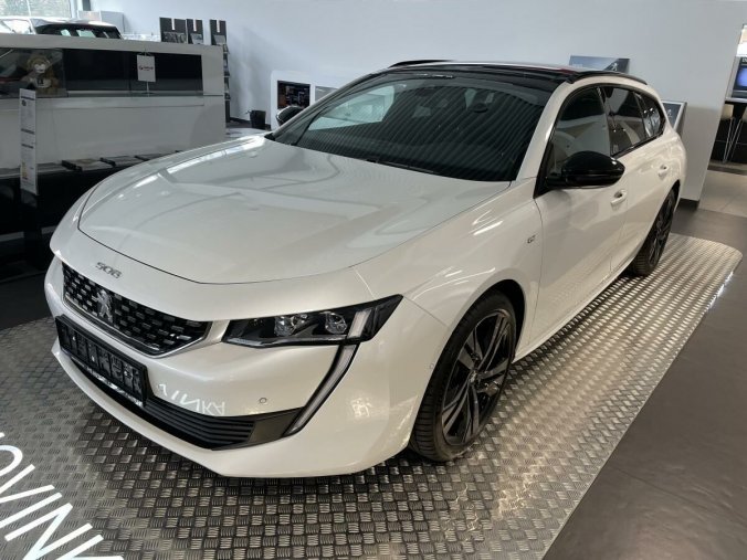 Peugeot 508, SW GT PACK PureTech 225 EAT8, barva bílá