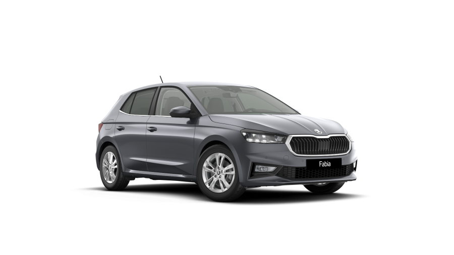 Škoda Fabia, 1,5 TSI 110 kW 7° automatická DSG, barva šedá