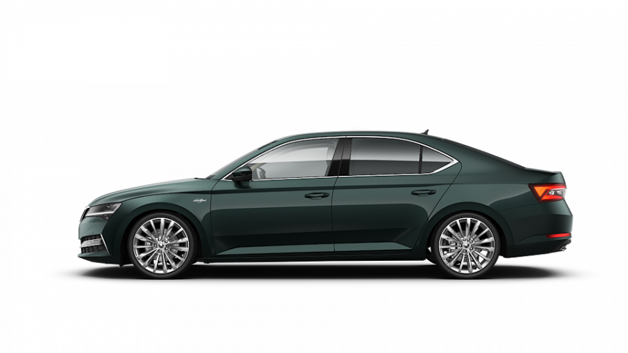 Škoda Superb, 2,0 TDI 147 kW 7-stup. automat. 4x4, barva zelená