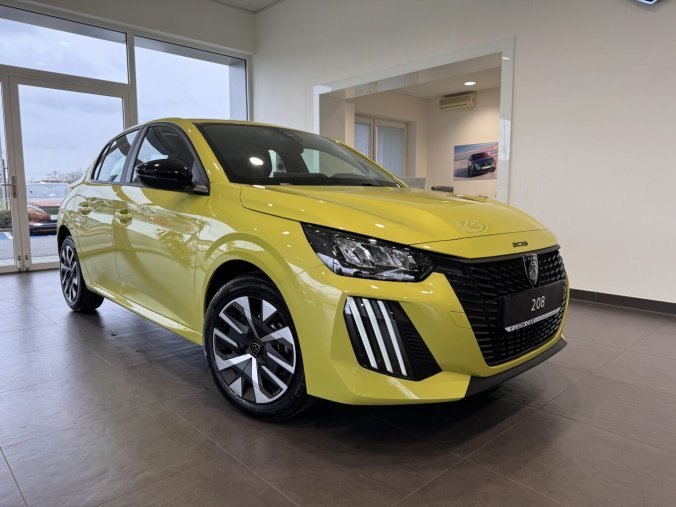 Peugeot 208, Peugeot 208 STYLE, 75 koní, Manuál, barva žlutá