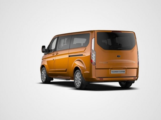 Ford Tourneo Custom, MPV,  L2 TITANIUM MHEV 2,0 EcoBlue (mHEV) 136 kW / 185 k, barva oranžová